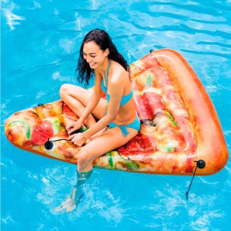 flotador forma de pizza 7548
