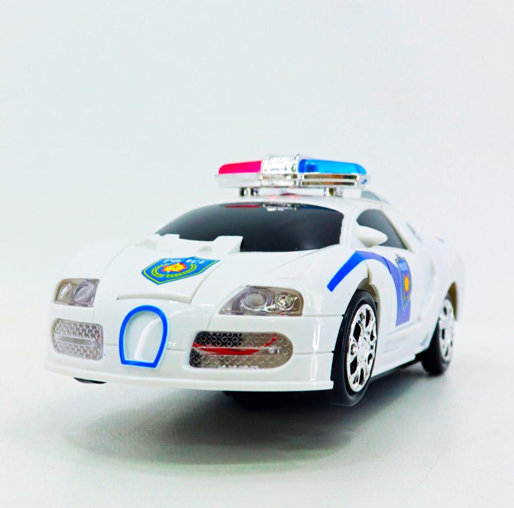 robot carro policia